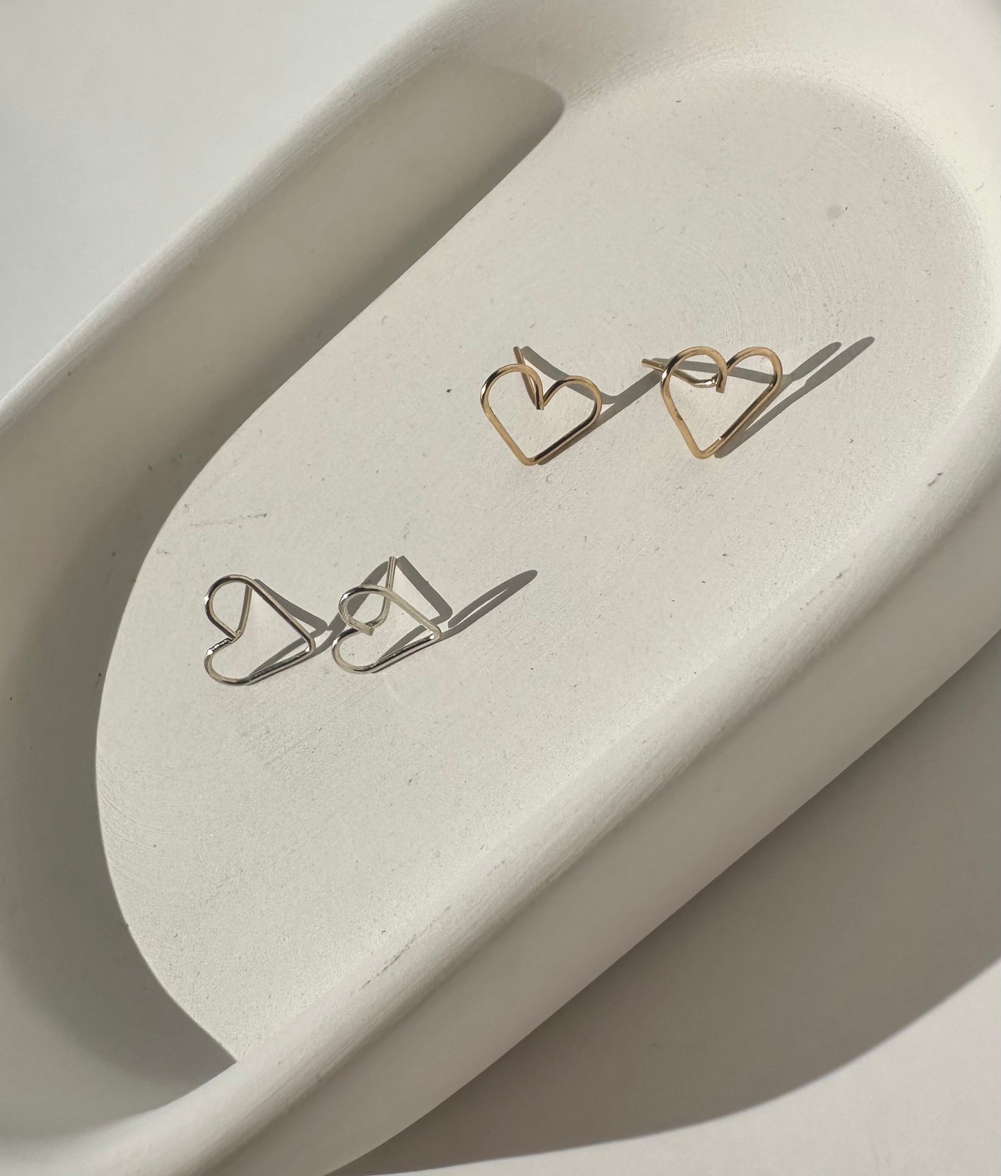 Open Heart Studs