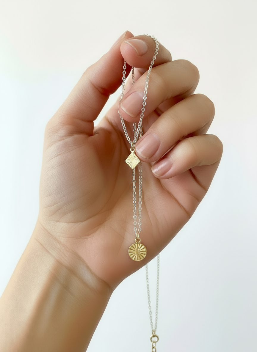 Sunburst Dual Necklace