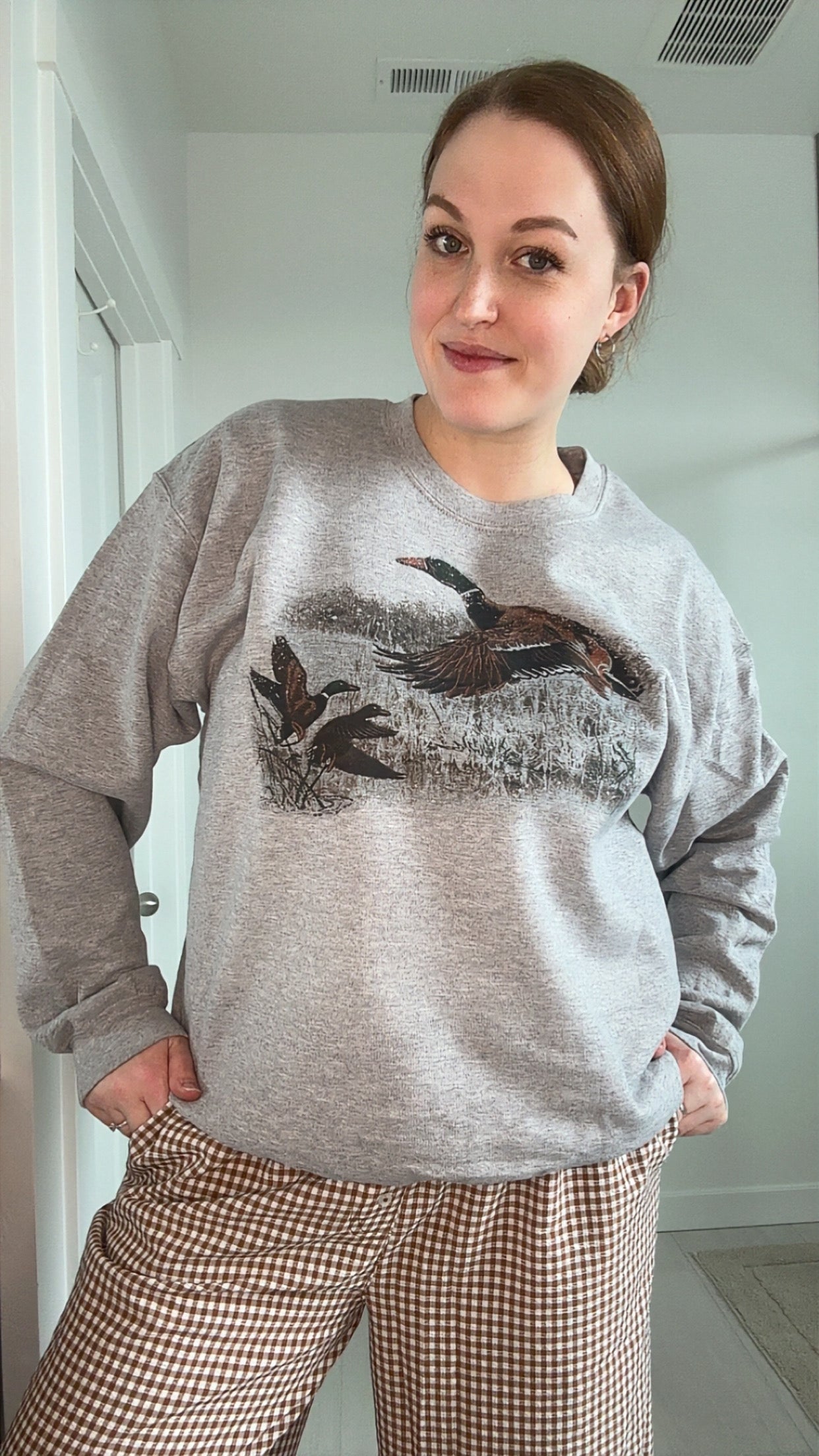 Early Morning Duck Crewneck