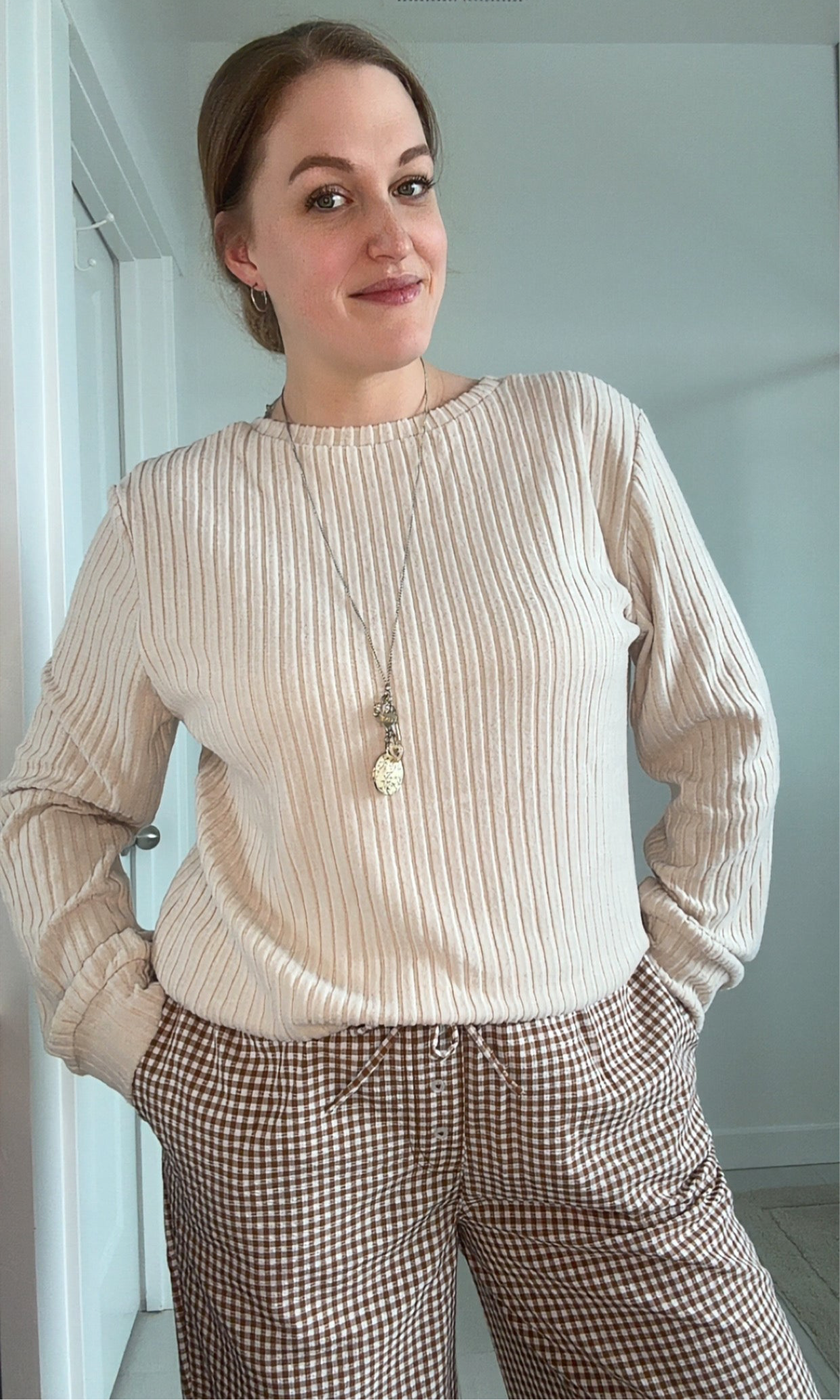 Everyday Oat Ribbed Top