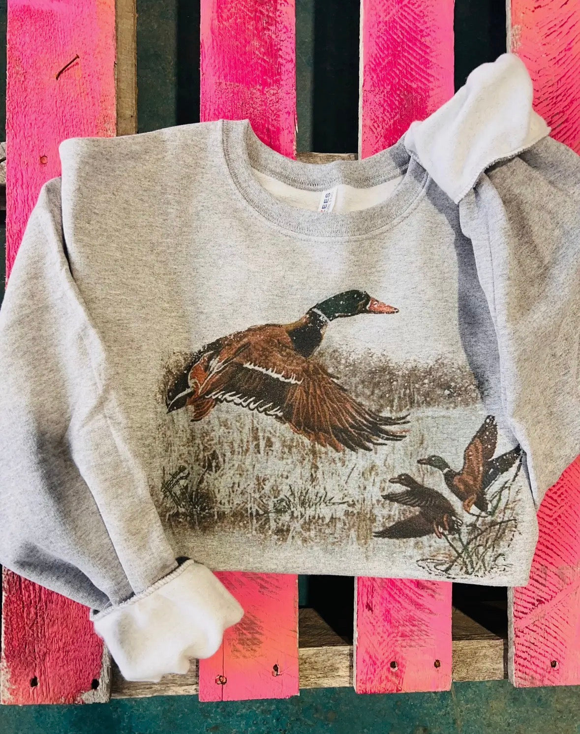 Early Morning Duck Crewneck