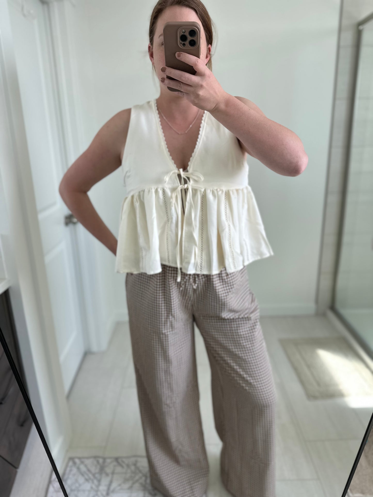 The Willow Peplum Top