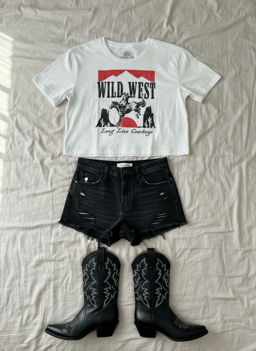 Wild West Crop Top