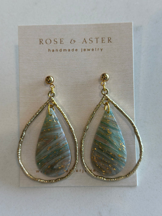 Modern Charm Teardrop Earrings