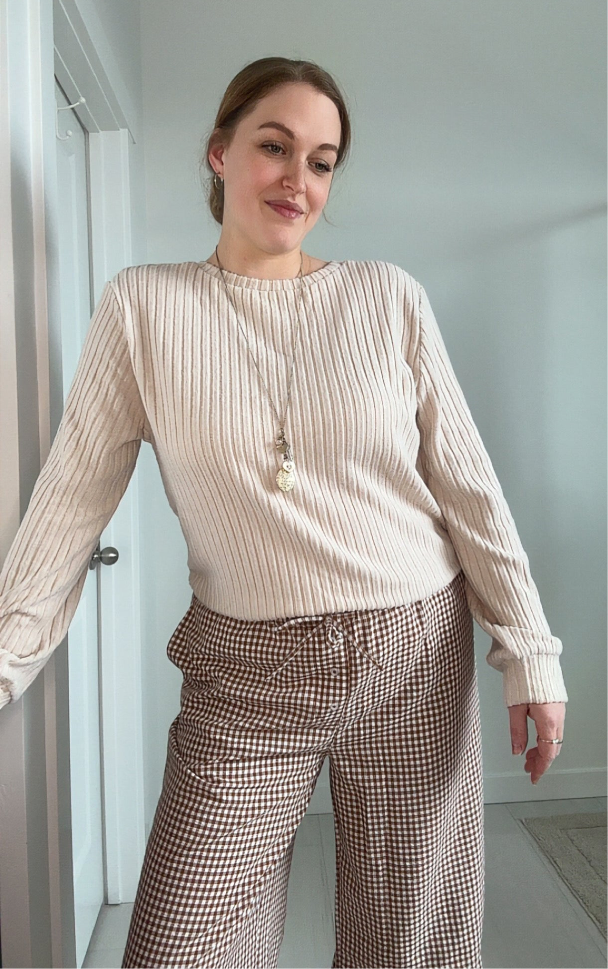 Everyday Oat Ribbed Top