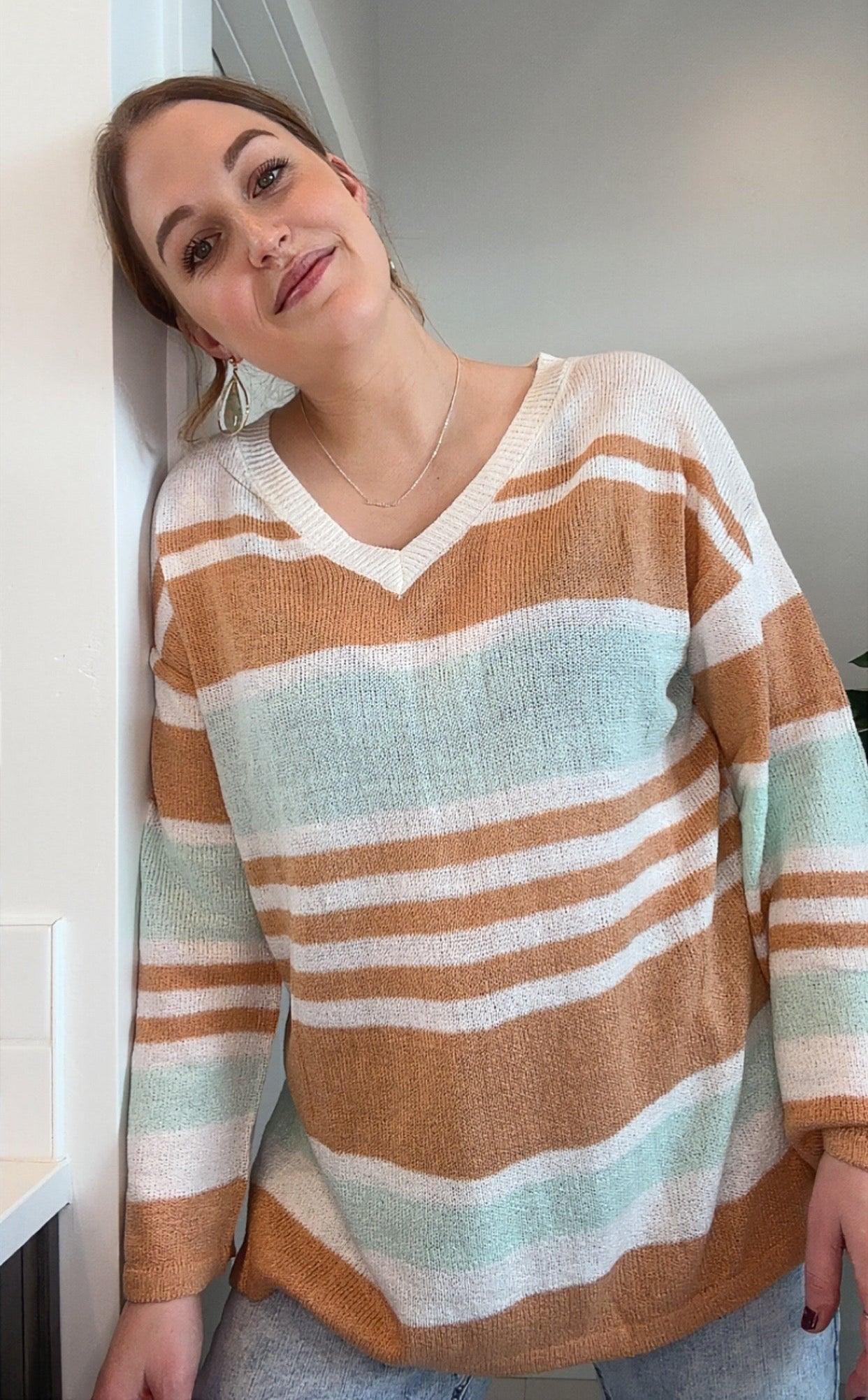 Seaside Striped Sweater