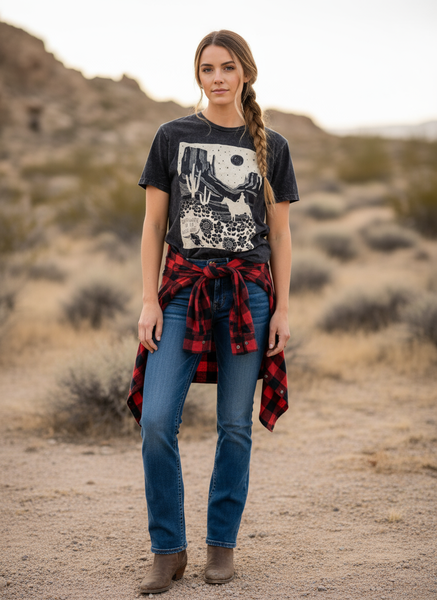 Western Wanderlust Graphic Tee