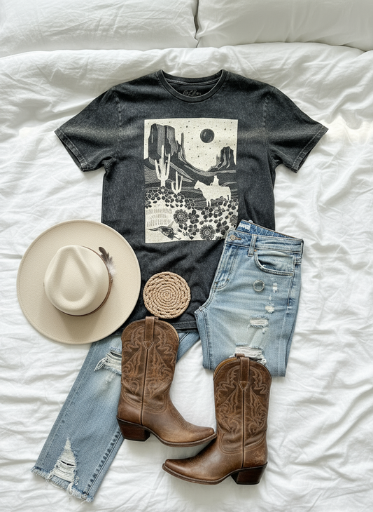 Western Wanderlust Graphic Tee