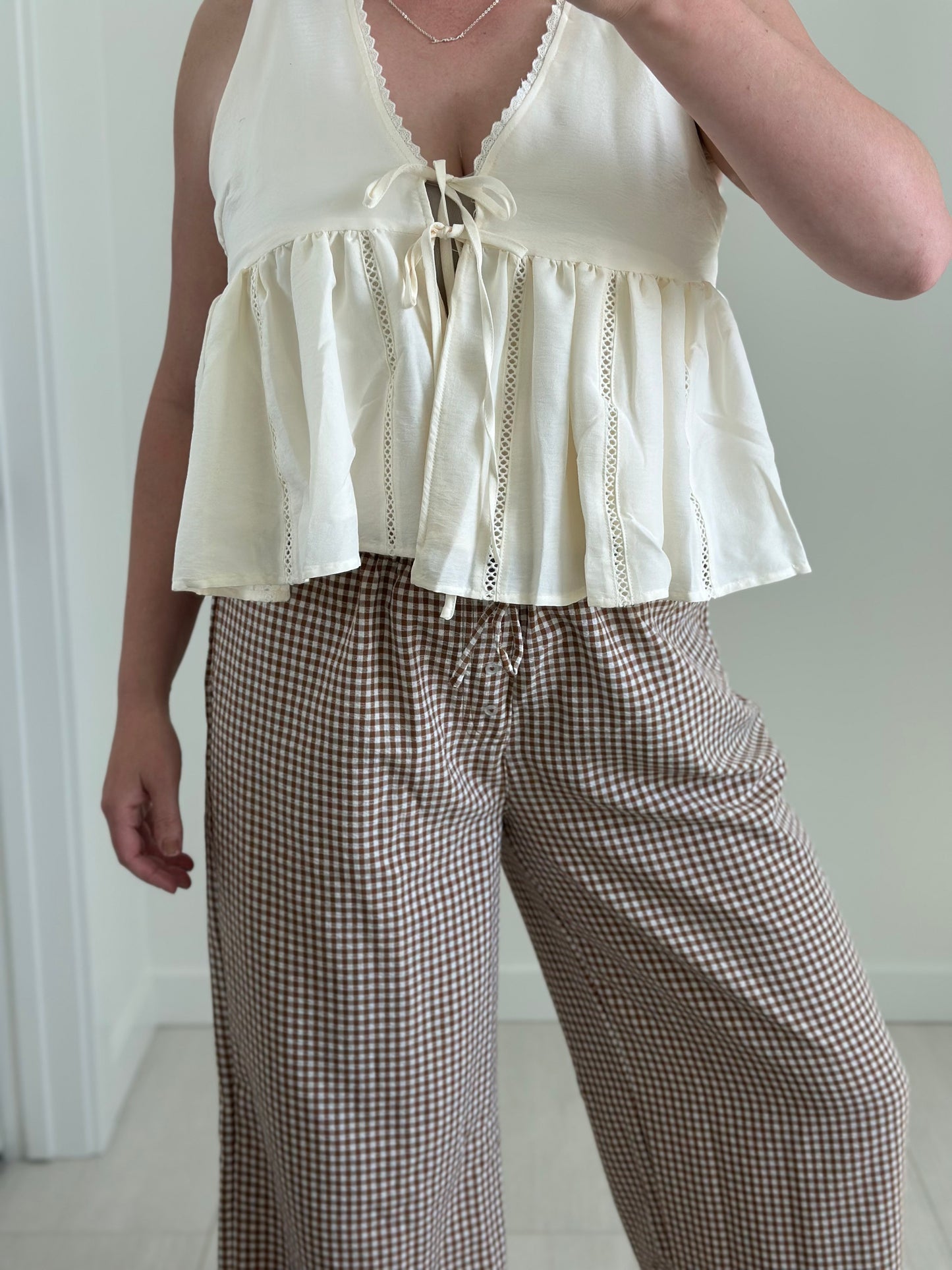 The Willow Peplum Top