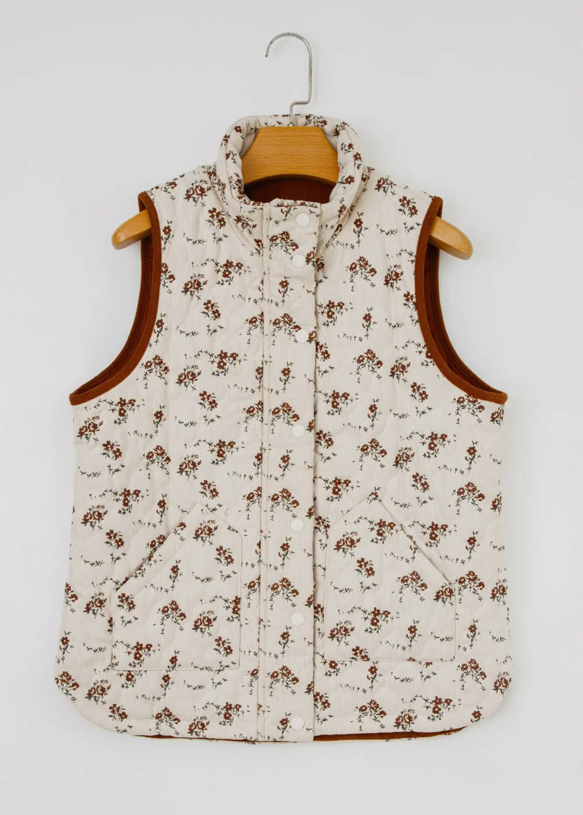 Maisey Floral Quilted Vest