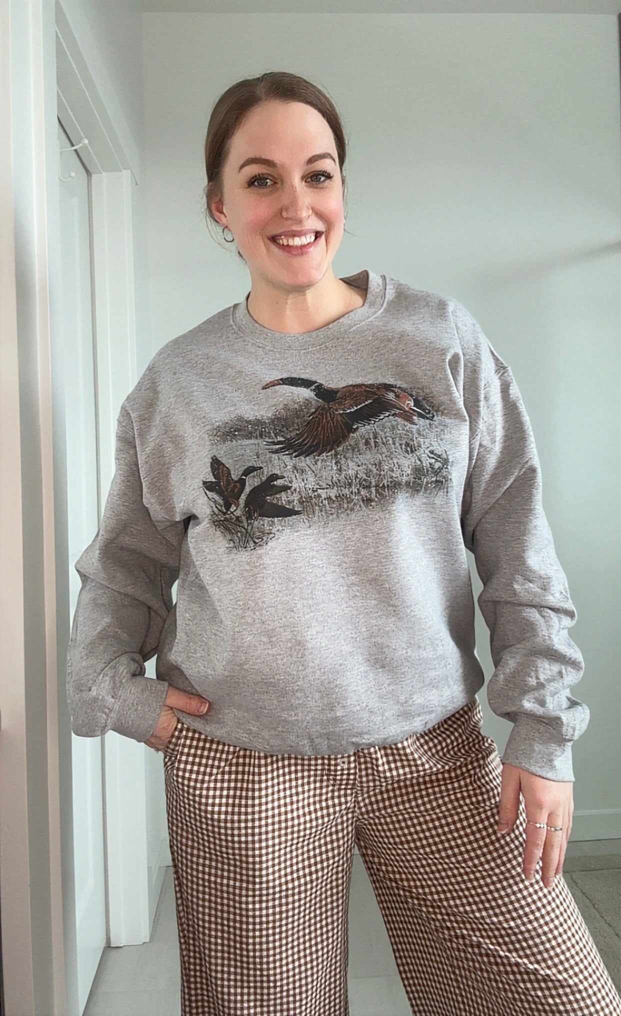 Early Morning Duck Crewneck