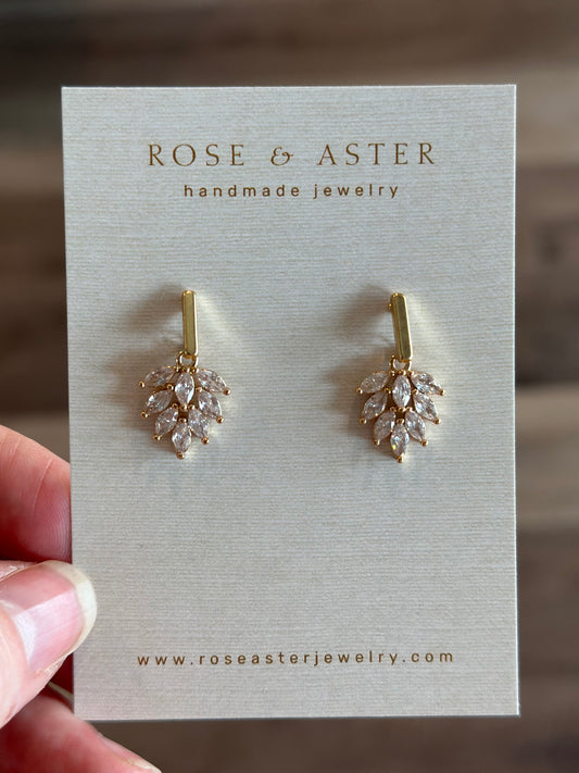 Gold Frost Earrings