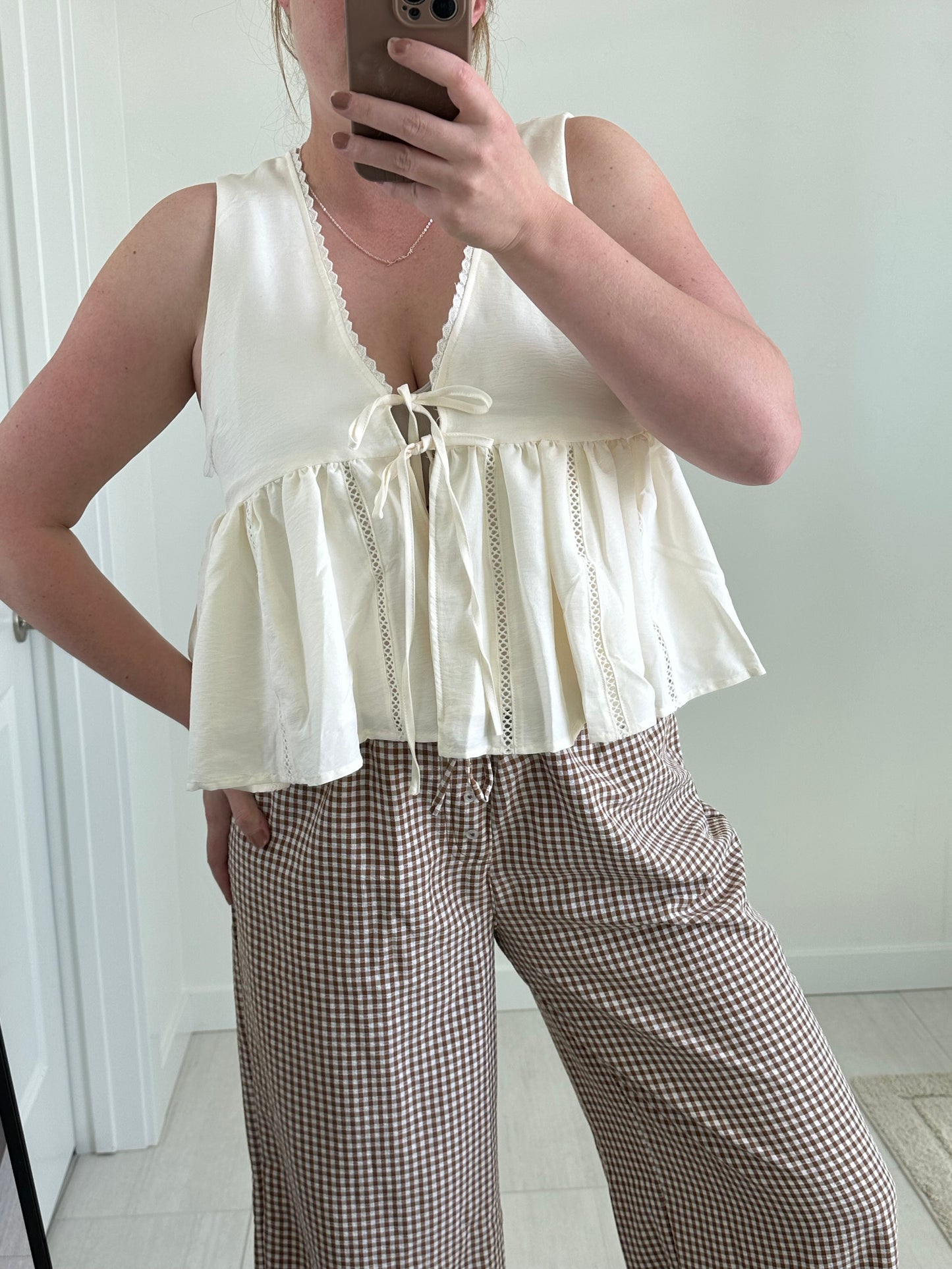 The Willow Peplum Top
