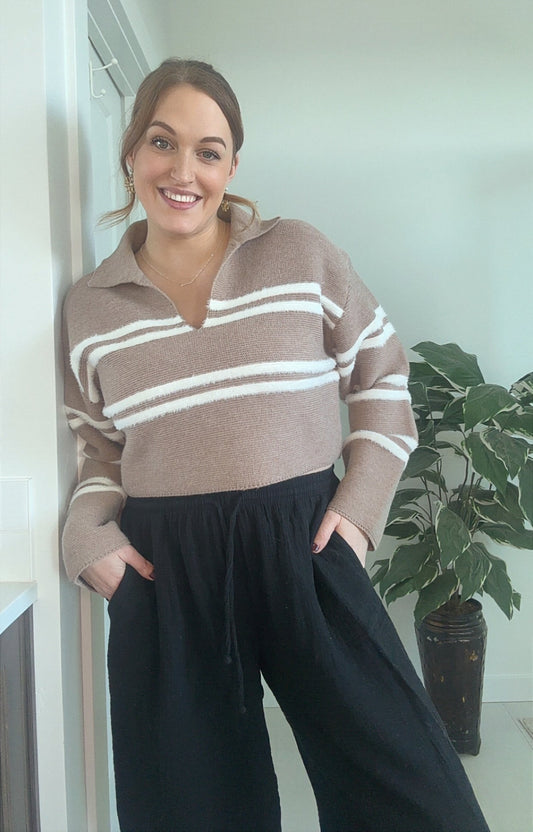 Clementine Cropped Sweater